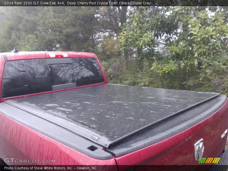 Deep Cherry Red Crystal Pearl / Black/Diesel Gray 2014 Ram 1500 SLT Crew Cab 4x4