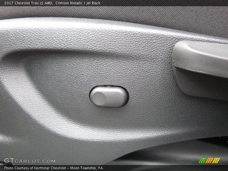 Crimson Metallic / Jet Black 2017 Chevrolet Trax LS AWD