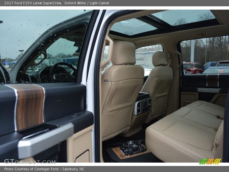 Rear Seat of 2017 F150 Lariat SuperCrew