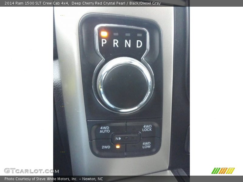 Deep Cherry Red Crystal Pearl / Black/Diesel Gray 2014 Ram 1500 SLT Crew Cab 4x4