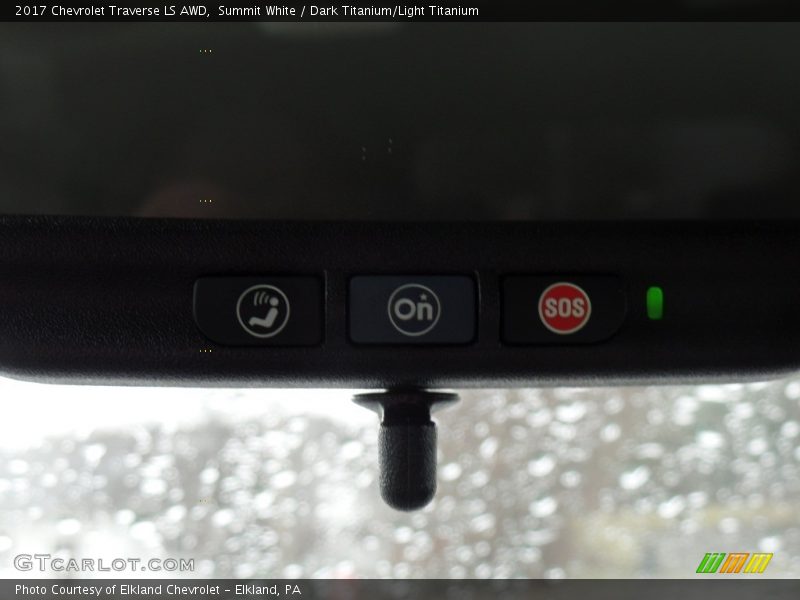 Summit White / Dark Titanium/Light Titanium 2017 Chevrolet Traverse LS AWD