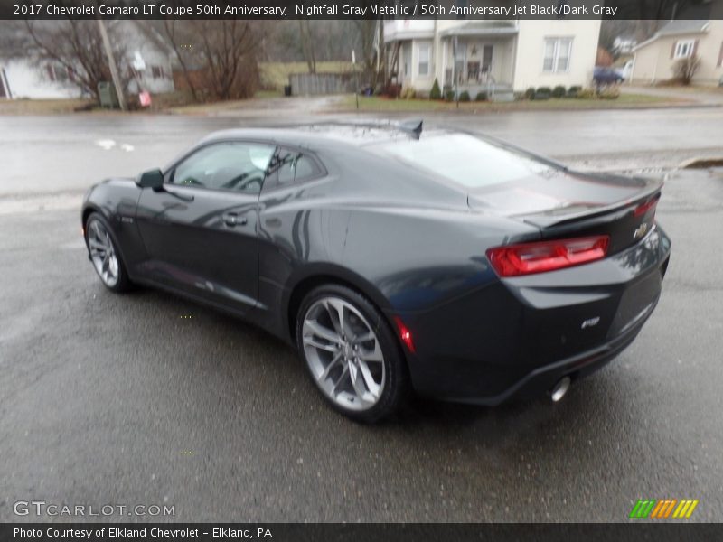 Nightfall Gray Metallic / 50th Anniversary Jet Black/Dark Gray 2017 Chevrolet Camaro LT Coupe 50th Anniversary