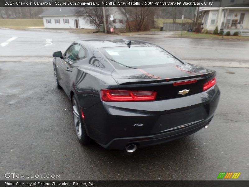 Nightfall Gray Metallic / 50th Anniversary Jet Black/Dark Gray 2017 Chevrolet Camaro LT Coupe 50th Anniversary