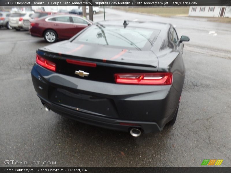 Nightfall Gray Metallic / 50th Anniversary Jet Black/Dark Gray 2017 Chevrolet Camaro LT Coupe 50th Anniversary