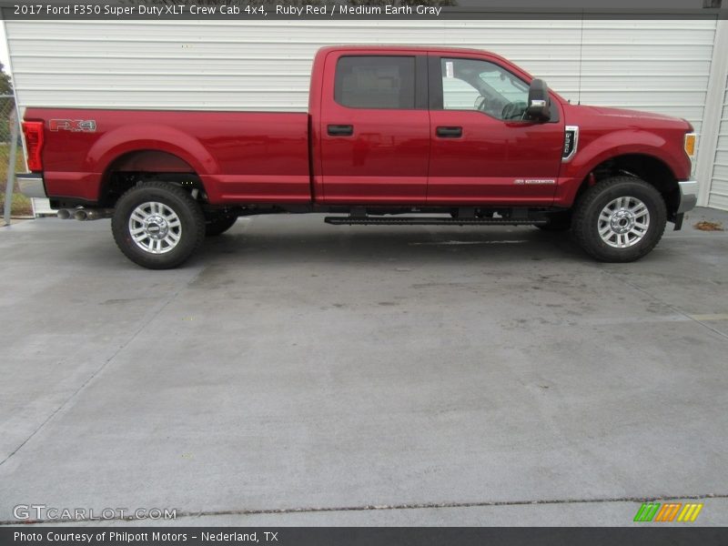  2017 F350 Super Duty XLT Crew Cab 4x4 Ruby Red