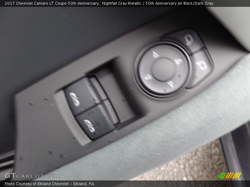 Nightfall Gray Metallic / 50th Anniversary Jet Black/Dark Gray 2017 Chevrolet Camaro LT Coupe 50th Anniversary