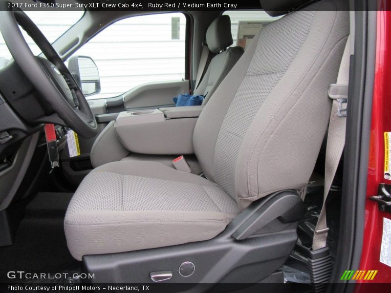 Front Seat of 2017 F350 Super Duty XLT Crew Cab 4x4