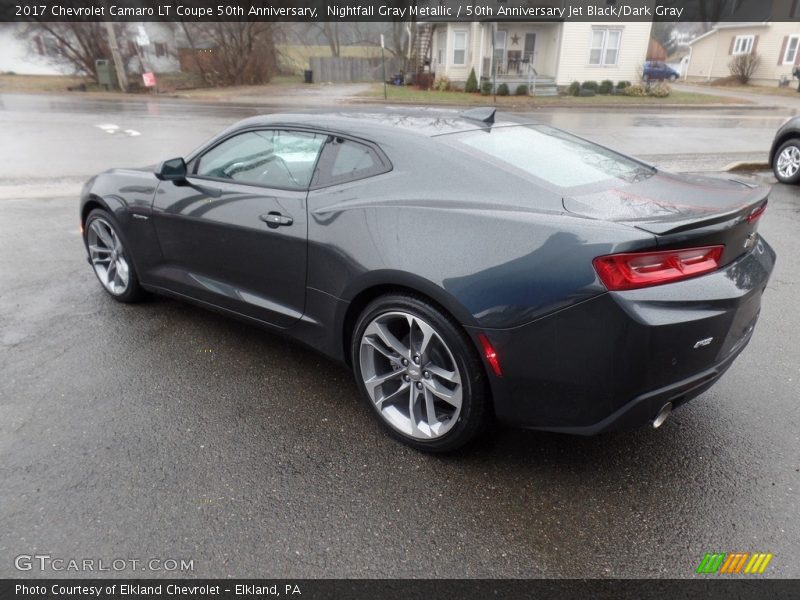 Nightfall Gray Metallic / 50th Anniversary Jet Black/Dark Gray 2017 Chevrolet Camaro LT Coupe 50th Anniversary
