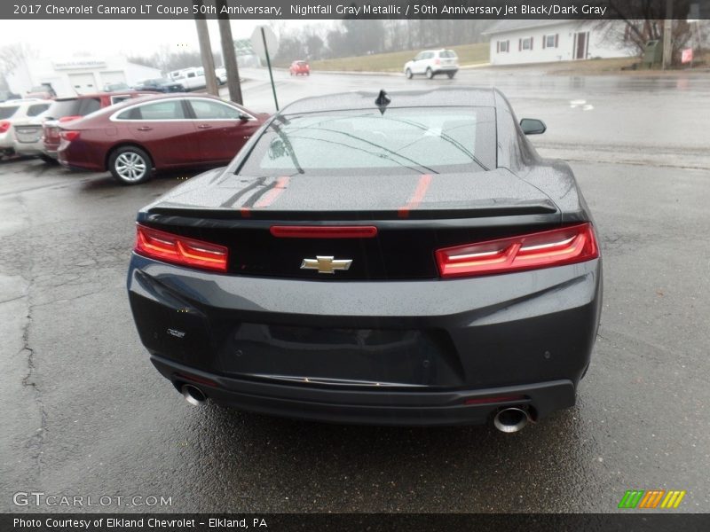 Nightfall Gray Metallic / 50th Anniversary Jet Black/Dark Gray 2017 Chevrolet Camaro LT Coupe 50th Anniversary