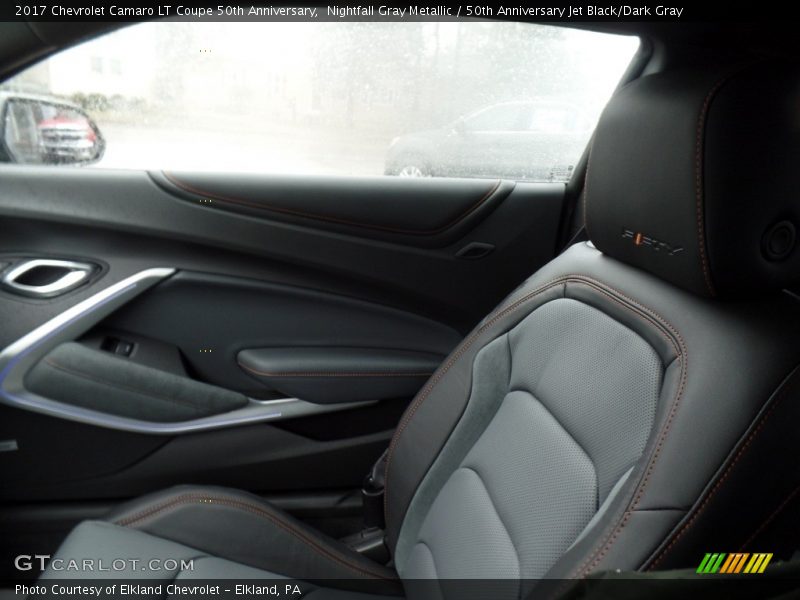 Nightfall Gray Metallic / 50th Anniversary Jet Black/Dark Gray 2017 Chevrolet Camaro LT Coupe 50th Anniversary