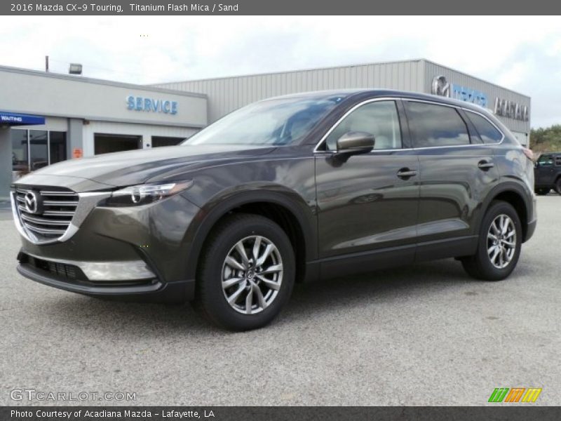 Titanium Flash Mica / Sand 2016 Mazda CX-9 Touring