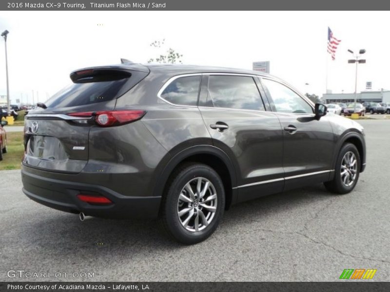 Titanium Flash Mica / Sand 2016 Mazda CX-9 Touring
