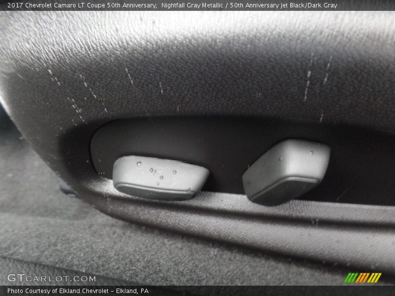 Nightfall Gray Metallic / 50th Anniversary Jet Black/Dark Gray 2017 Chevrolet Camaro LT Coupe 50th Anniversary