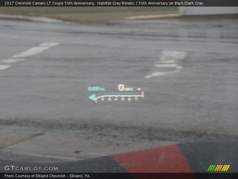 Nightfall Gray Metallic / 50th Anniversary Jet Black/Dark Gray 2017 Chevrolet Camaro LT Coupe 50th Anniversary