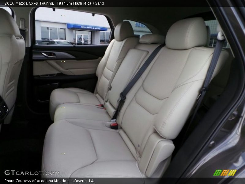 Rear Seat of 2016 CX-9 Touring