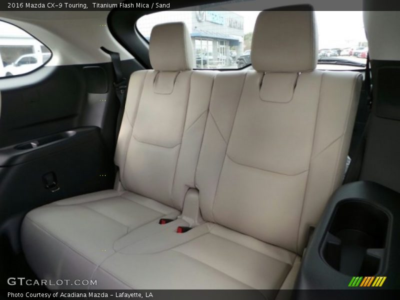 Rear Seat of 2016 CX-9 Touring
