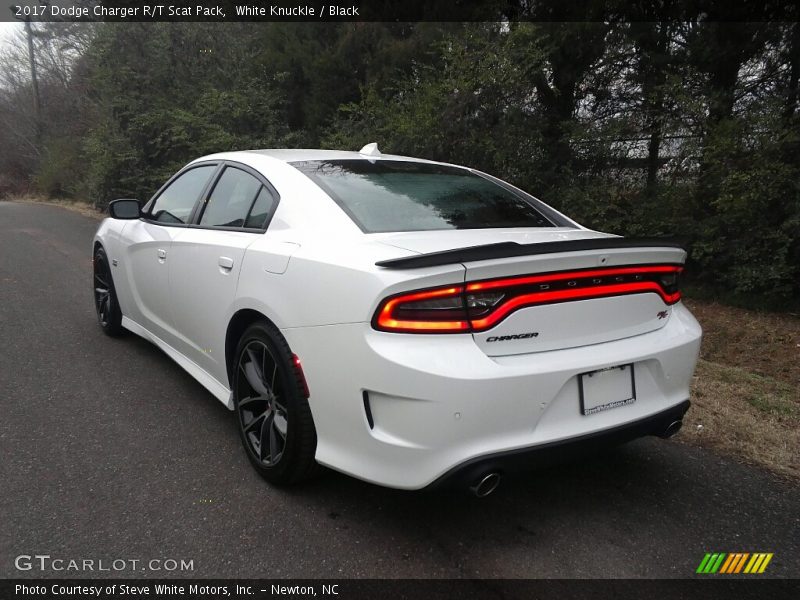 White Knuckle / Black 2017 Dodge Charger R/T Scat Pack
