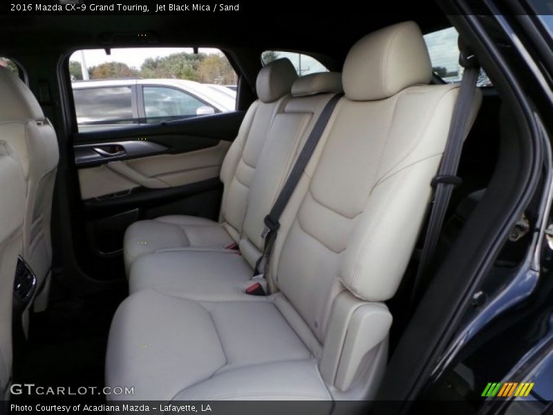 Jet Black Mica / Sand 2016 Mazda CX-9 Grand Touring