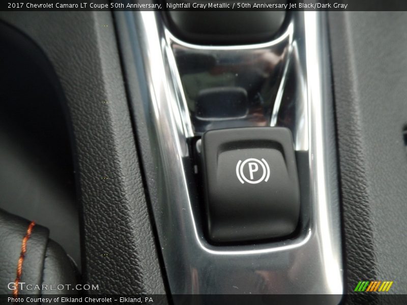 Nightfall Gray Metallic / 50th Anniversary Jet Black/Dark Gray 2017 Chevrolet Camaro LT Coupe 50th Anniversary