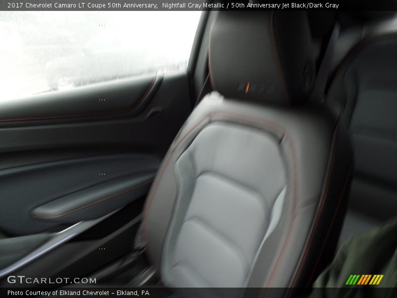 Nightfall Gray Metallic / 50th Anniversary Jet Black/Dark Gray 2017 Chevrolet Camaro LT Coupe 50th Anniversary