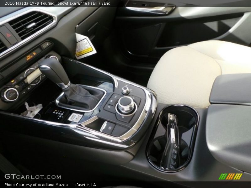 Snowflake White Pearl / Sand 2016 Mazda CX-9 Touring