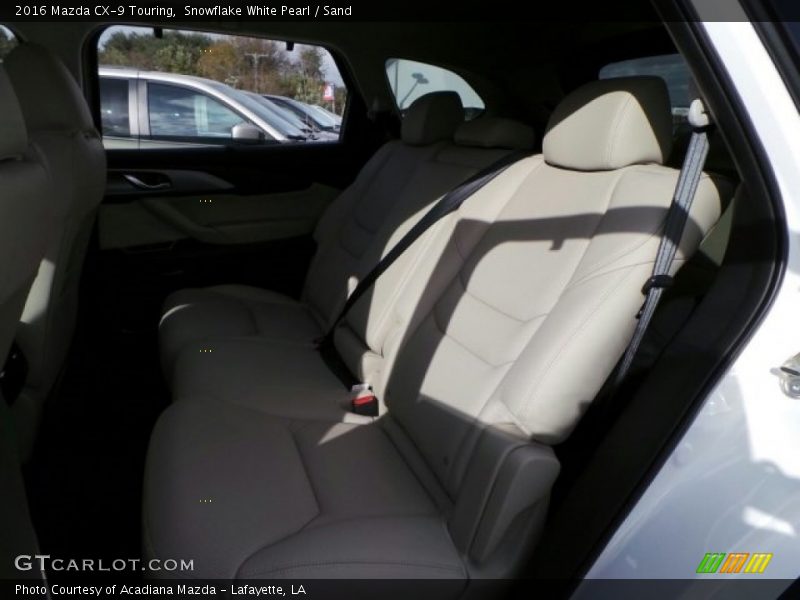 Snowflake White Pearl / Sand 2016 Mazda CX-9 Touring