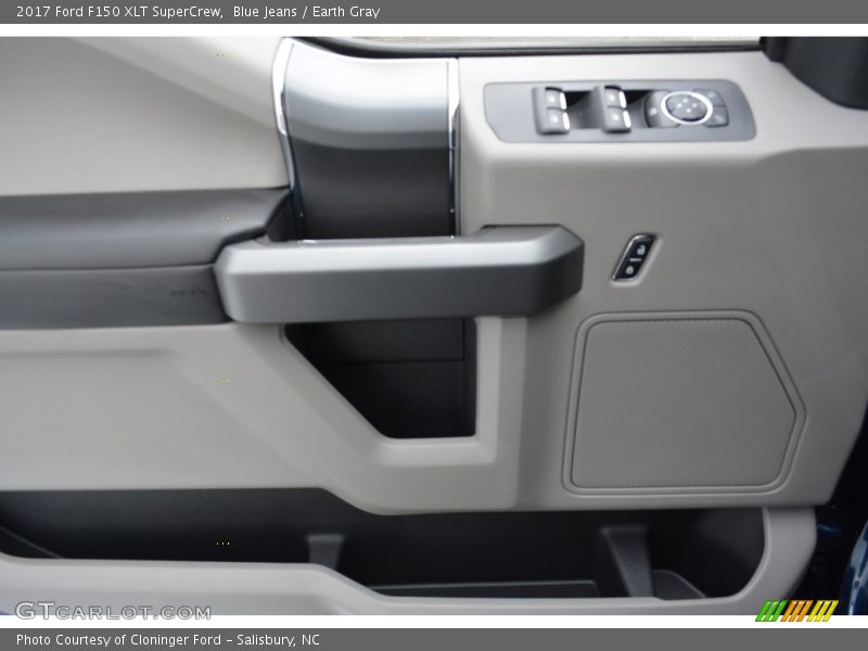 Blue Jeans / Earth Gray 2017 Ford F150 XLT SuperCrew