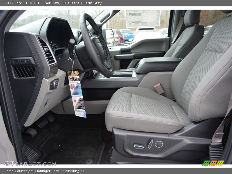 Front Seat of 2017 F150 XLT SuperCrew