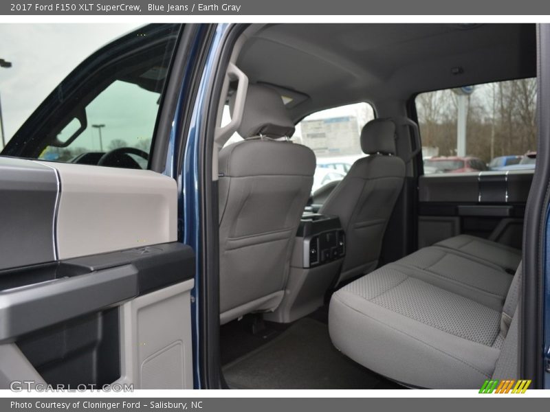 Rear Seat of 2017 F150 XLT SuperCrew