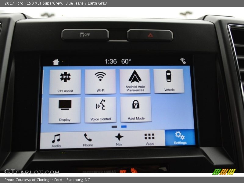 Controls of 2017 F150 XLT SuperCrew