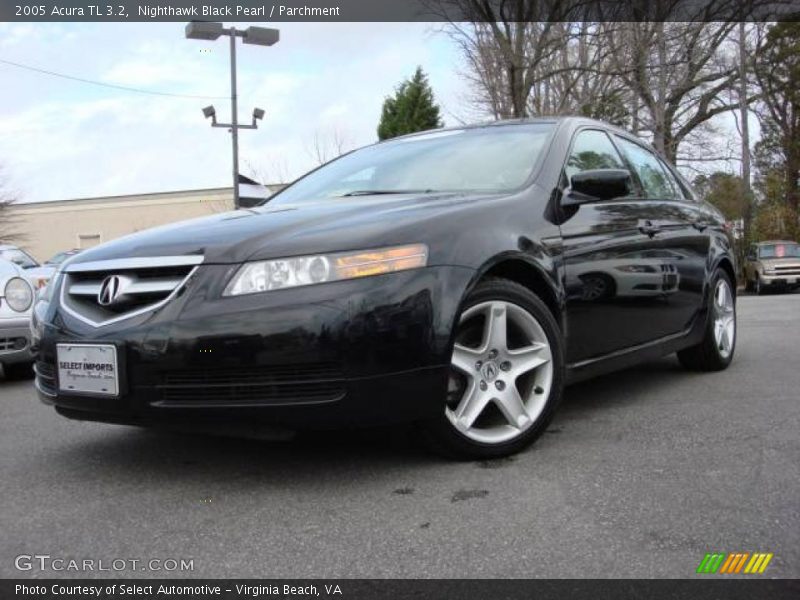 Nighthawk Black Pearl / Parchment 2005 Acura TL 3.2