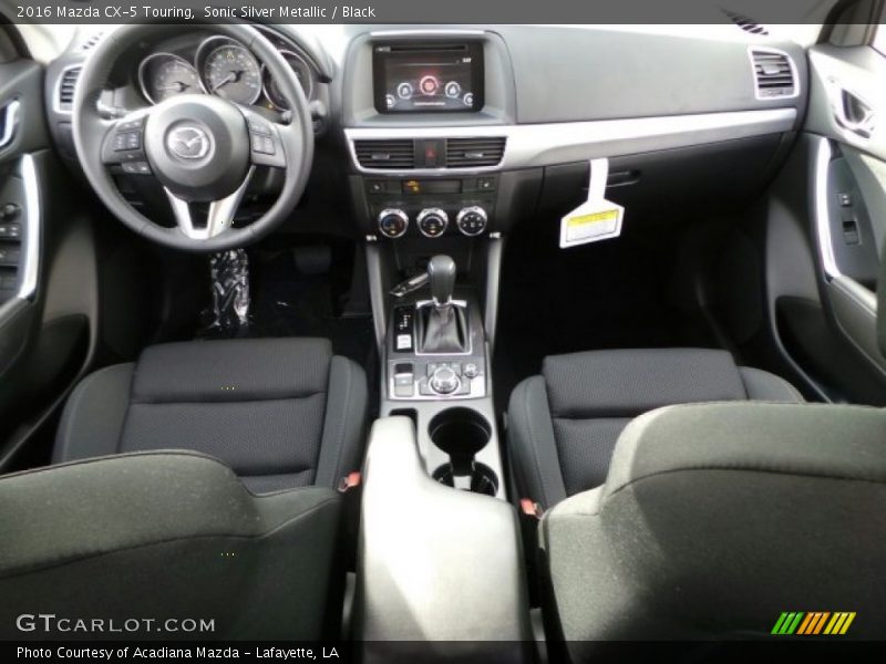 Sonic Silver Metallic / Black 2016 Mazda CX-5 Touring
