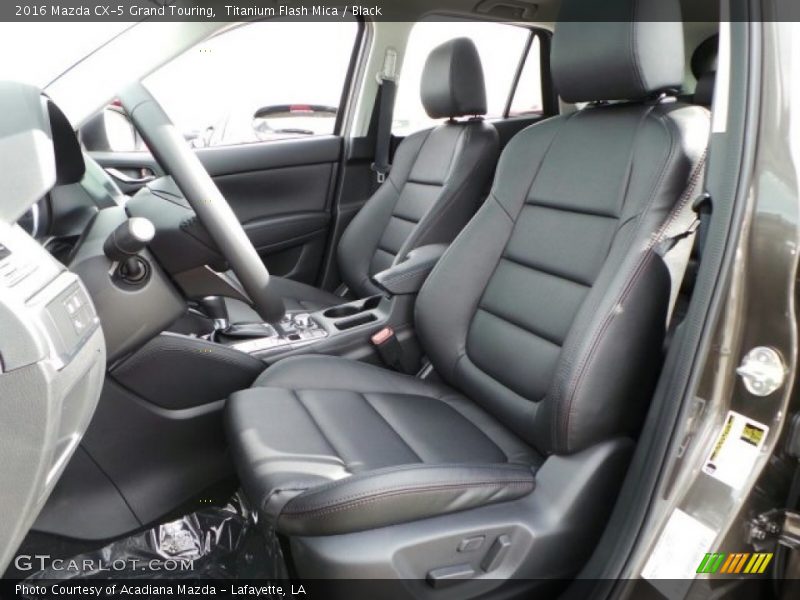 Titanium Flash Mica / Black 2016 Mazda CX-5 Grand Touring
