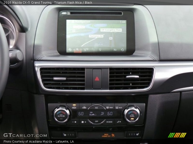 Titanium Flash Mica / Black 2016 Mazda CX-5 Grand Touring