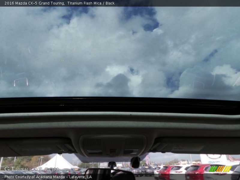 Titanium Flash Mica / Black 2016 Mazda CX-5 Grand Touring