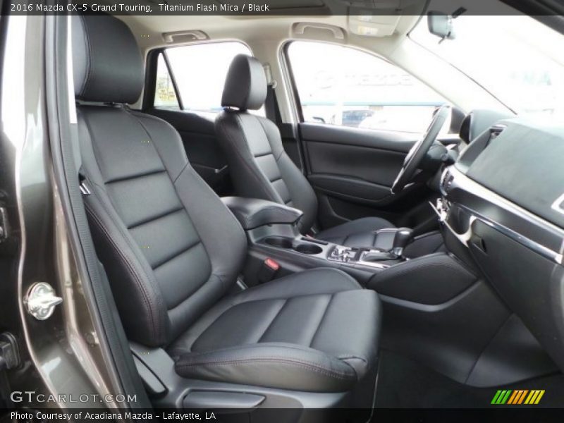 Titanium Flash Mica / Black 2016 Mazda CX-5 Grand Touring