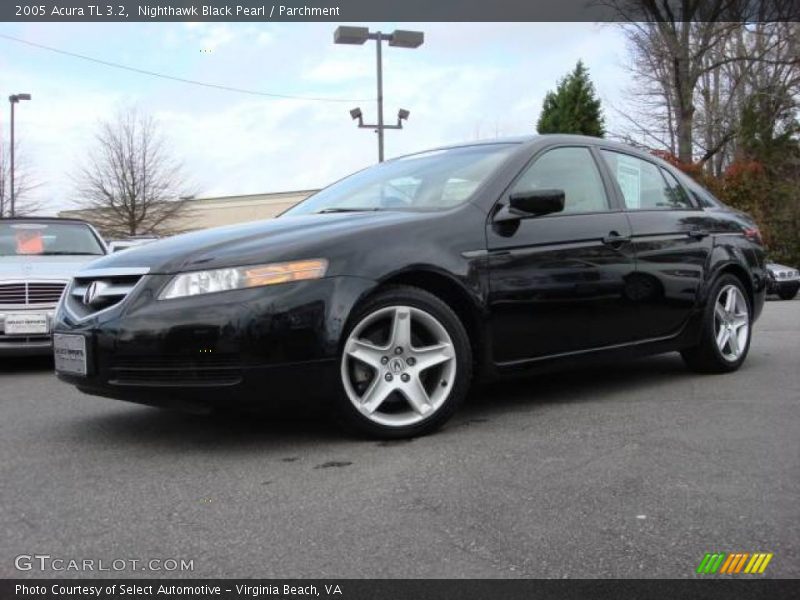 Nighthawk Black Pearl / Parchment 2005 Acura TL 3.2