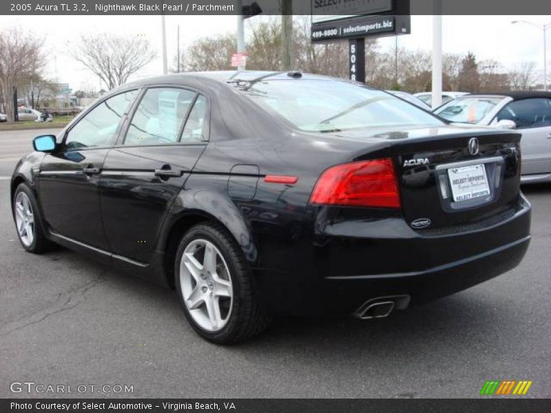 Nighthawk Black Pearl / Parchment 2005 Acura TL 3.2