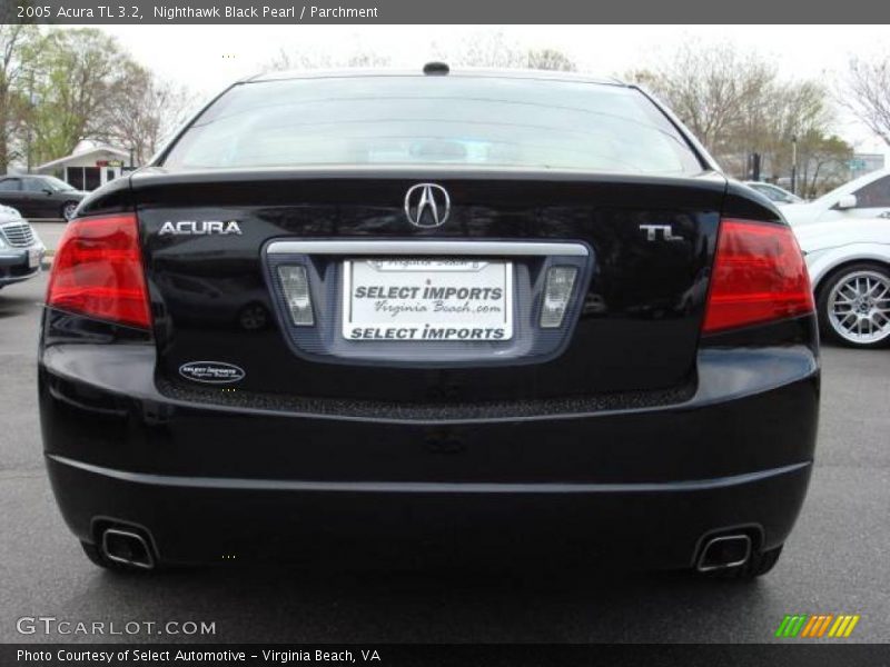 Nighthawk Black Pearl / Parchment 2005 Acura TL 3.2