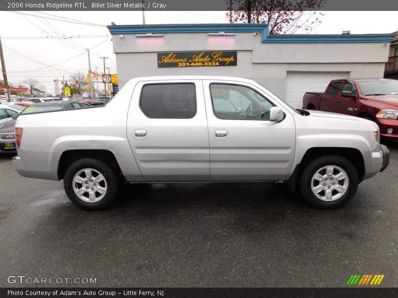 Billet Silver Metallic / Gray 2006 Honda Ridgeline RTL