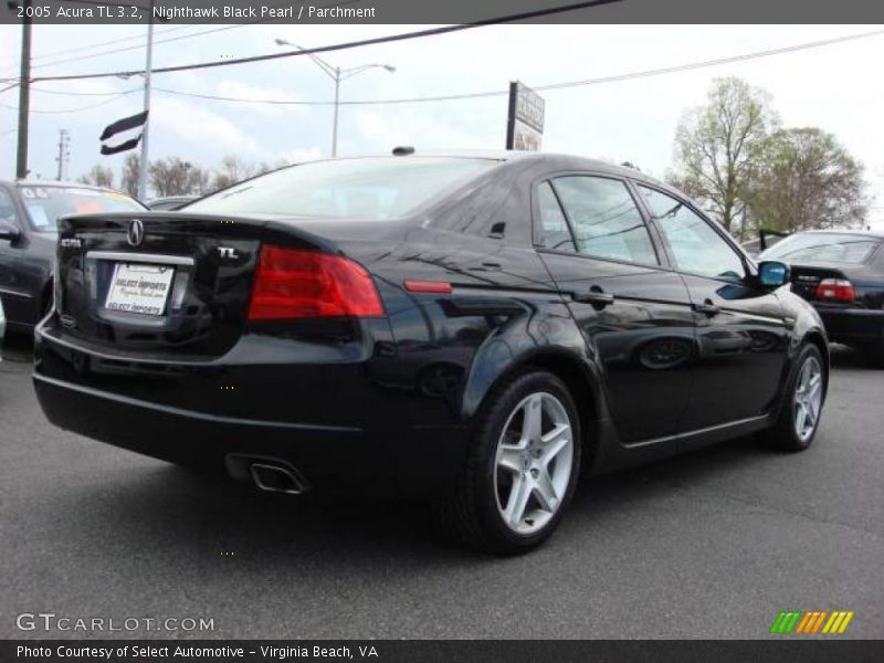 Nighthawk Black Pearl / Parchment 2005 Acura TL 3.2