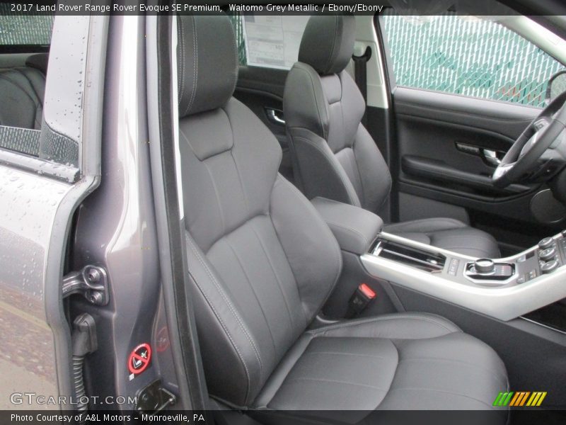 Waitomo Grey Metallic / Ebony/Ebony 2017 Land Rover Range Rover Evoque SE Premium