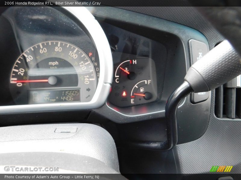 Billet Silver Metallic / Gray 2006 Honda Ridgeline RTL
