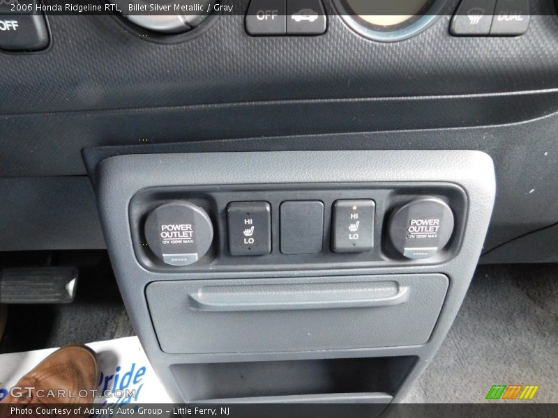 Billet Silver Metallic / Gray 2006 Honda Ridgeline RTL
