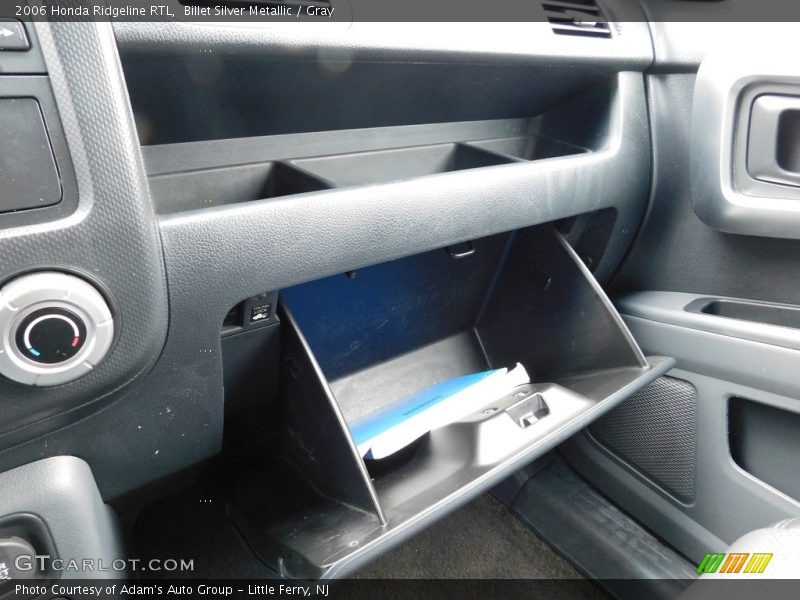 Billet Silver Metallic / Gray 2006 Honda Ridgeline RTL