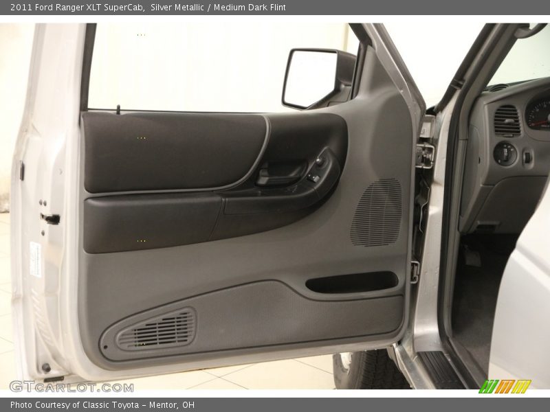 Silver Metallic / Medium Dark Flint 2011 Ford Ranger XLT SuperCab