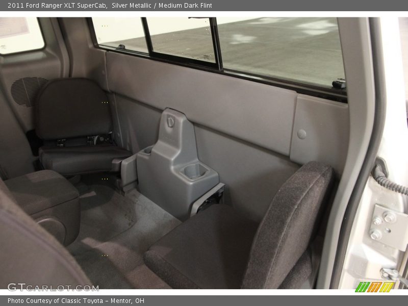 Silver Metallic / Medium Dark Flint 2011 Ford Ranger XLT SuperCab