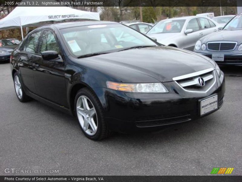 Nighthawk Black Pearl / Parchment 2005 Acura TL 3.2