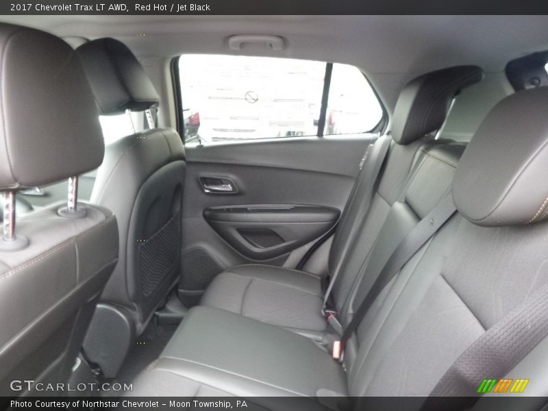Red Hot / Jet Black 2017 Chevrolet Trax LT AWD