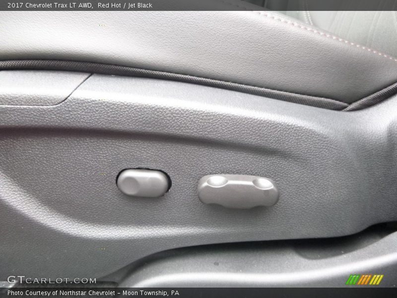 Red Hot / Jet Black 2017 Chevrolet Trax LT AWD